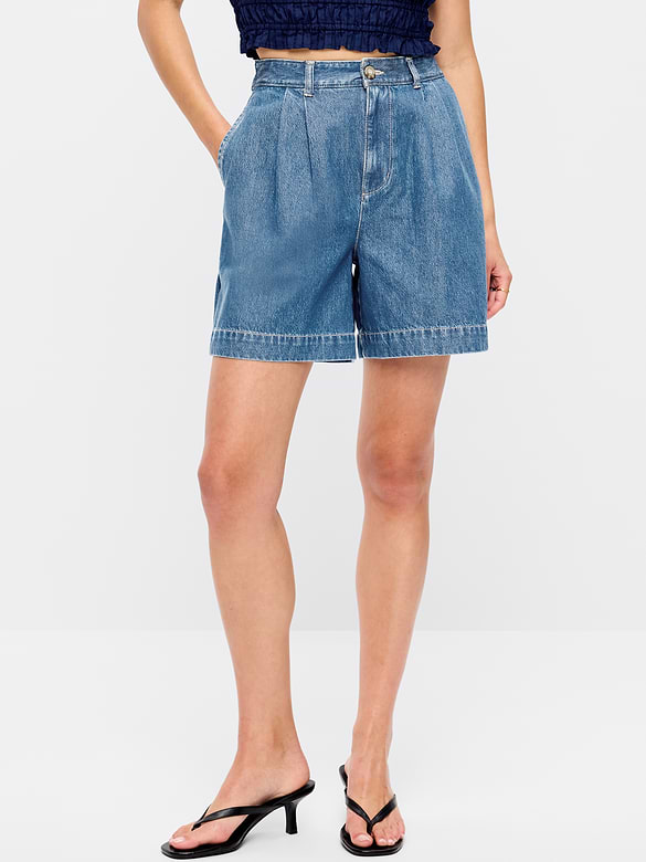 High-Waisted OGC Chino Shorts -- 6-inch inseam