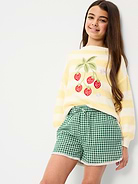 Image number 3 showing, Lace-Trim Shorts for Girls