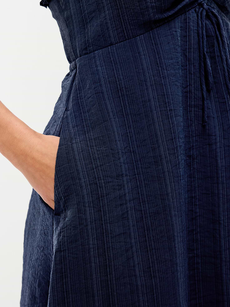 Image number 6 showing, Flutter-Sleeve Fit & Flare Mini Dress