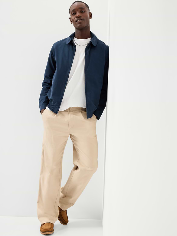 Twill Harrington Jacket