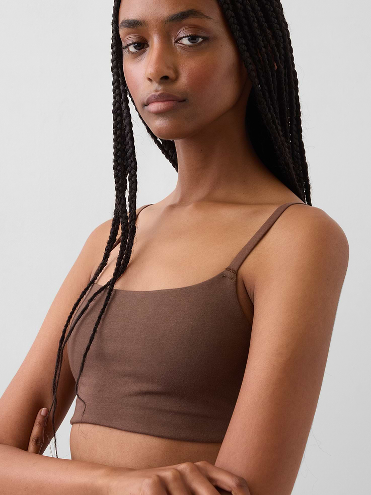Image number 3 showing, Organic Stretch Cotton Bralette