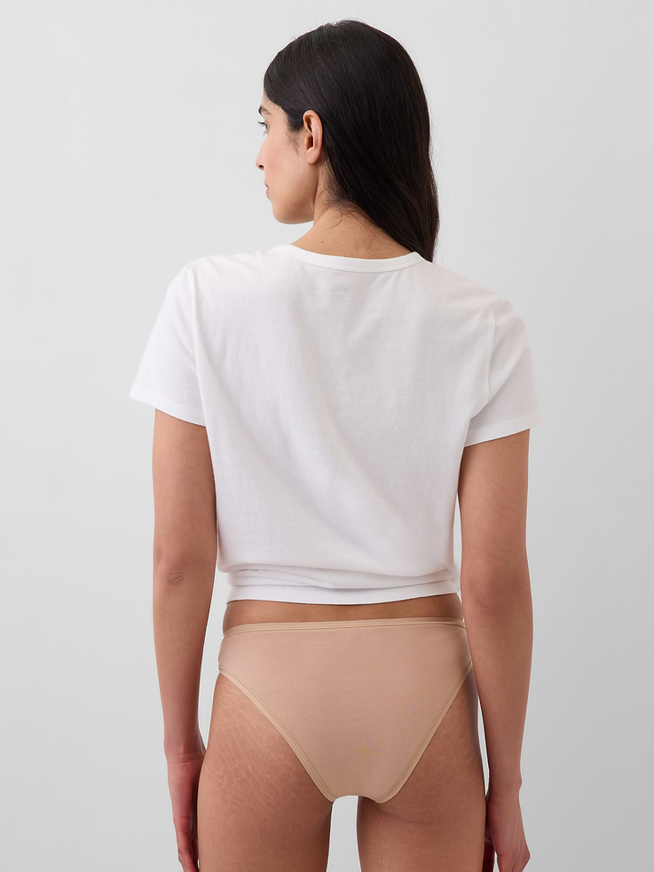 Image number 2 showing, Organic Stretch Cotton Cheeky