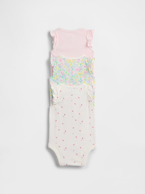 Baby First Favorites Organic Cotton Bodysuit (3-Pack)