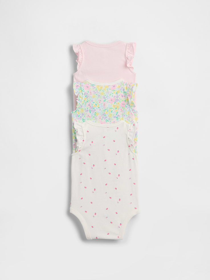 Image number 2 showing, Baby First Favorites Organic Cotton Bodysuit (3-Pack)