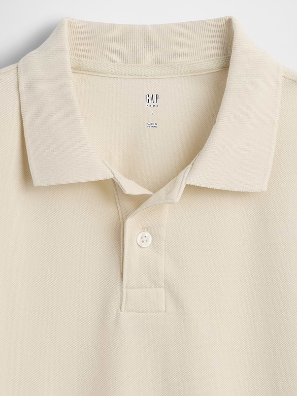 Kids Pique Polo Shirt