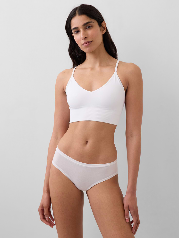 Image number 1 showing, Seamless Plunge Bralette