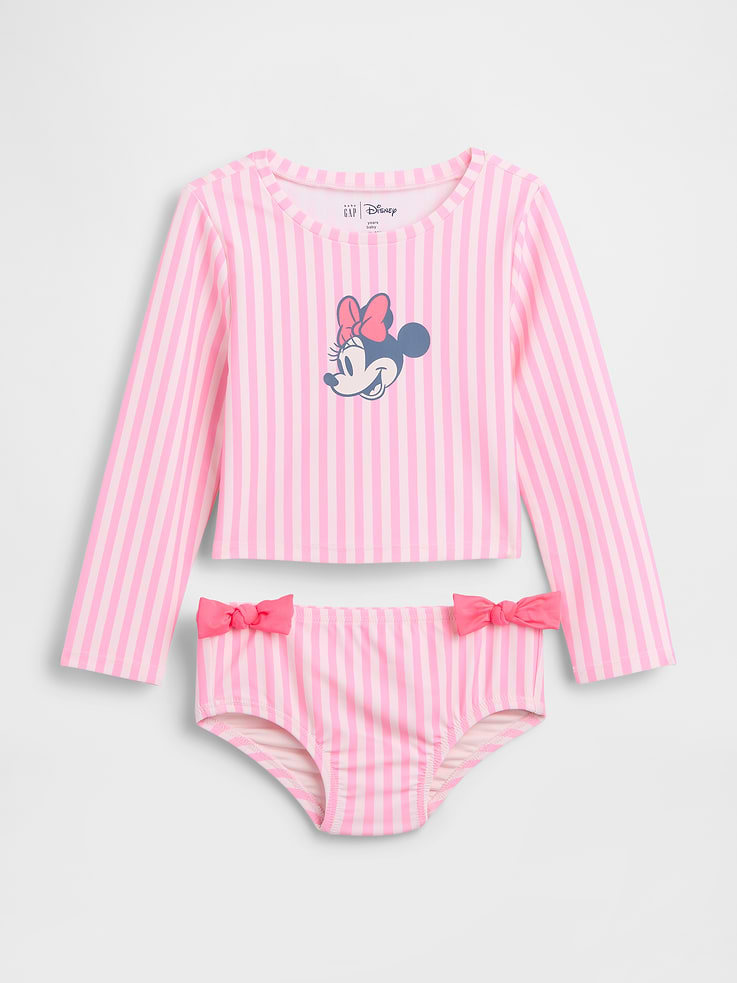 Image number 1 showing, Gap × Disney Baby & Toddler Rash Guard Swim Set