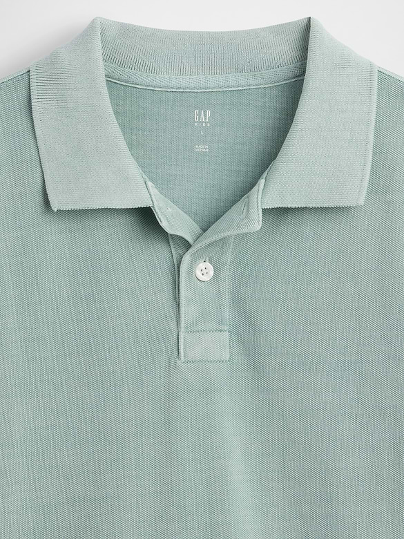 Kids Pique Polo Shirt