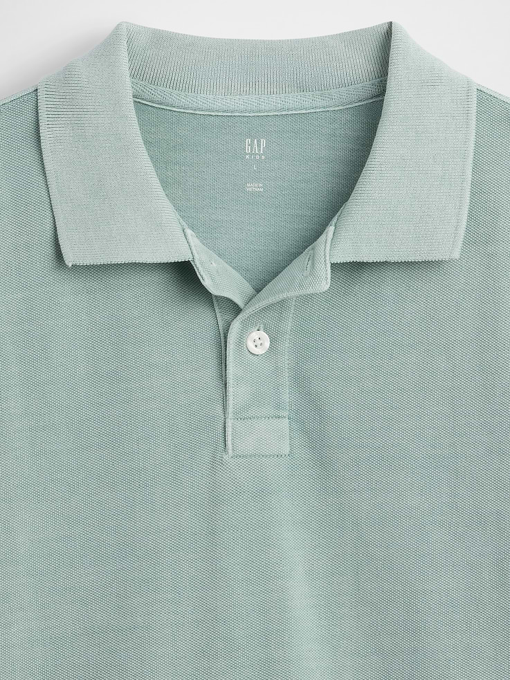 Image number 3 showing, Kids Pique Polo Shirt