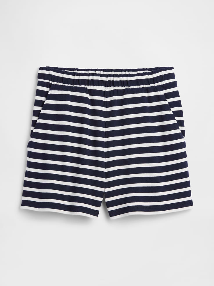 Image 5 of 5, Pull-On Stripe Shorts