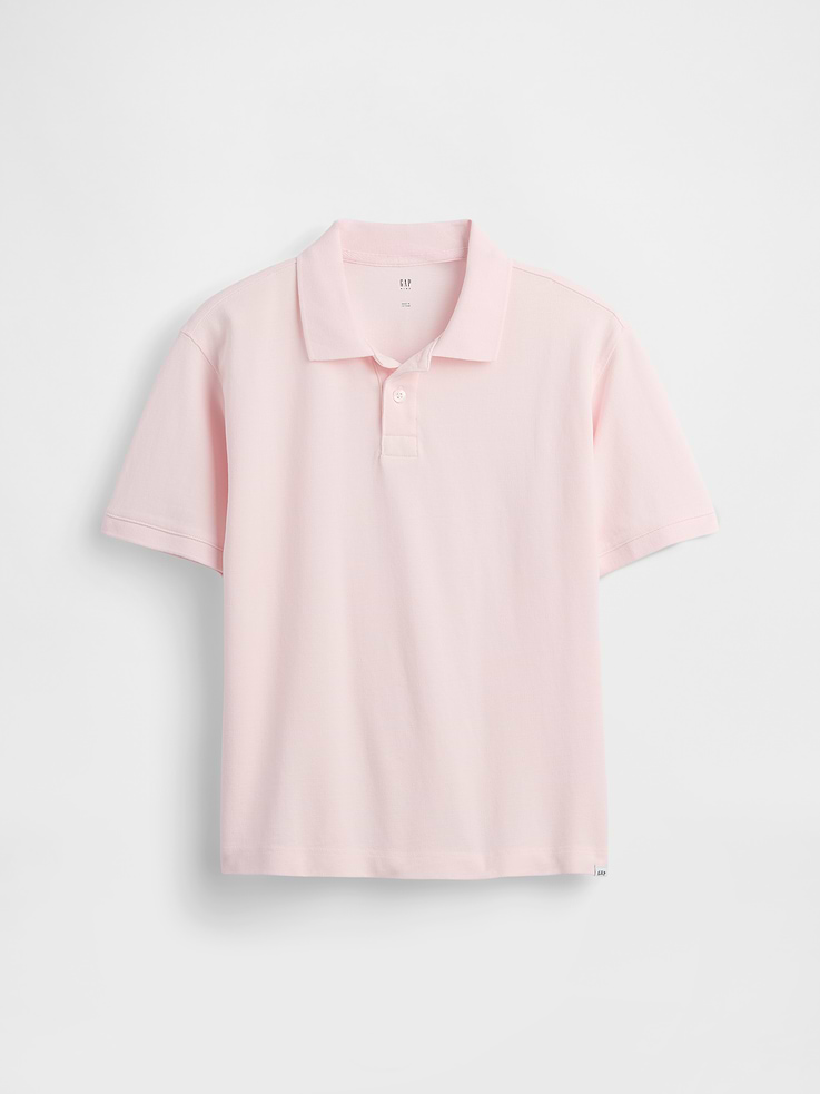 Image number 1 showing, Kids Pique Polo Shirt