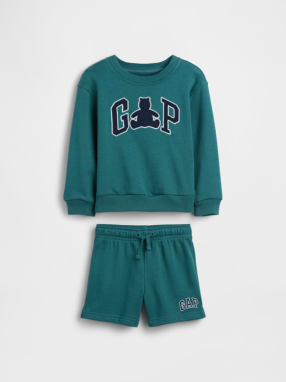 Baby & Toddler VintageSoft Terry Bear Logo Sweat Set