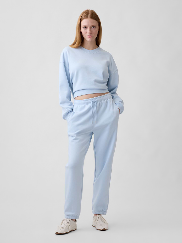 Image number 3 showing, Relaxed Wedge V-Neck Sweatshirt