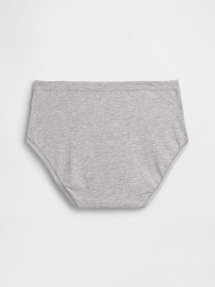 Image number 6 showing, Organic Stretch Cotton High Rise Bikini