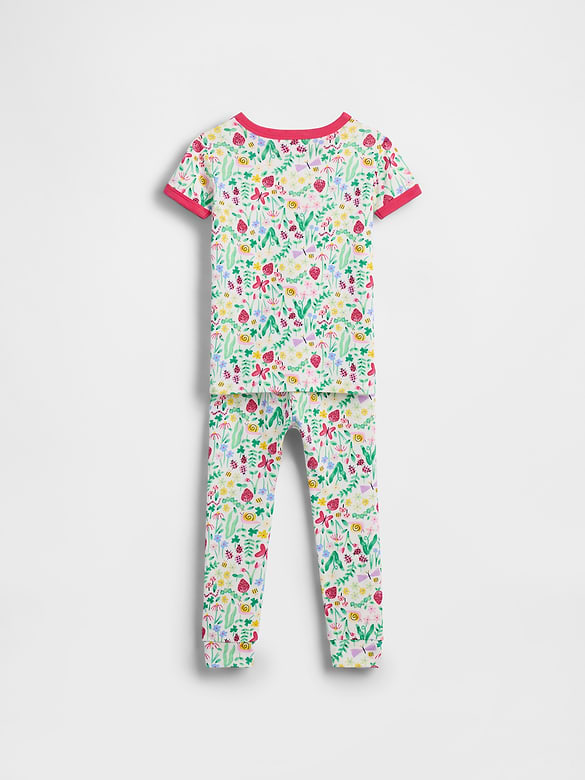 Pyjama en coton biologique brossé pour Bébé et Tout-petit