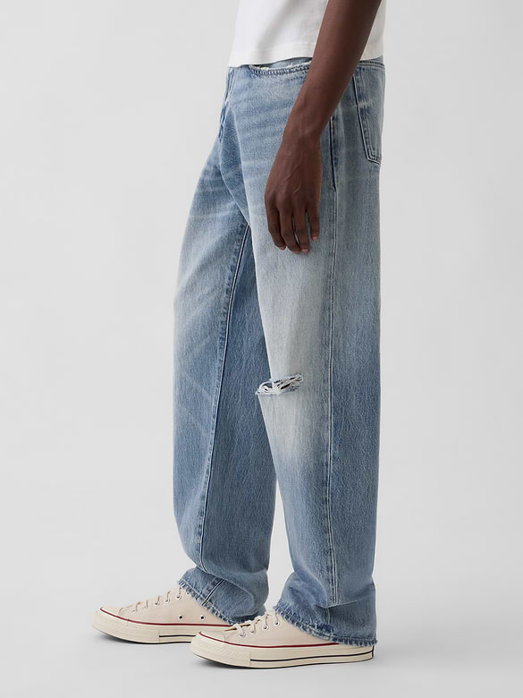 Relaxed Straight Jeans