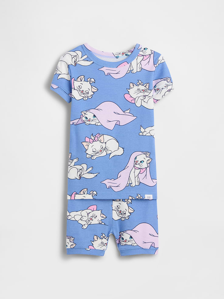 Image number 1 showing, Gap × Disney Baby & Toddler Organic Brushed Cotton PJ Short Set