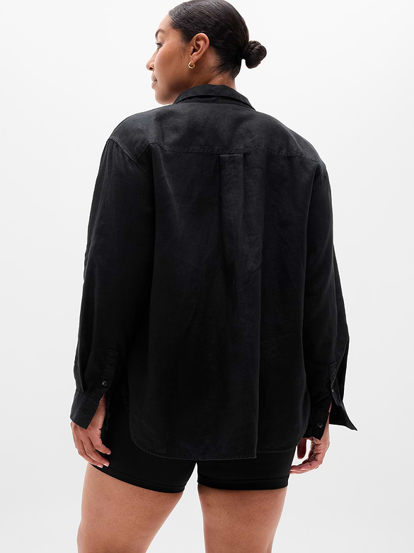 Retreat Linen Top