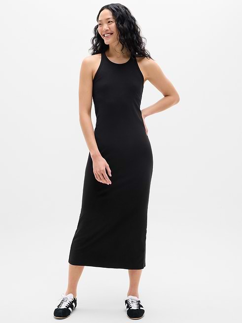 rib dress maxi Silk skimming silhouette carries into the dual slit maxi skirt Athleta Women's Signature Rib Maxi
