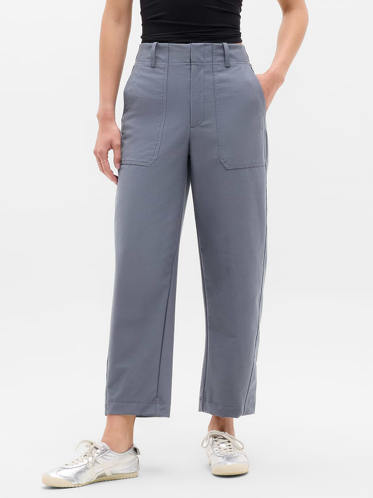 Image number 1 showing, Skyline High Rise Barrel Leg Pant
