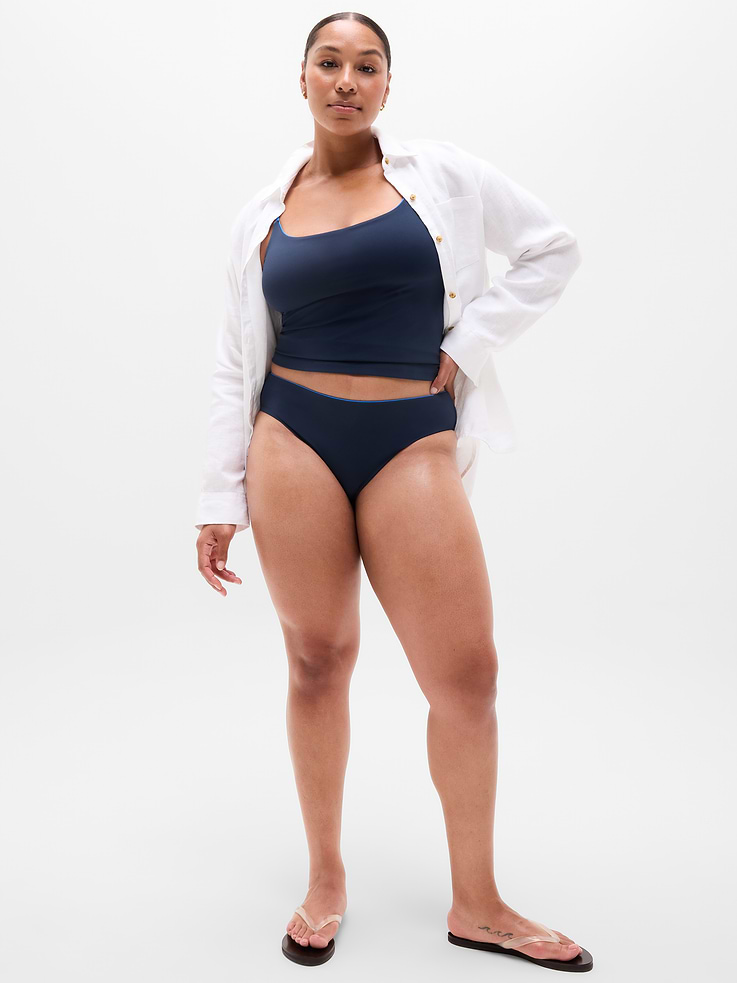 Image number 4 showing, Hipster Full Tipped Swim Bottom