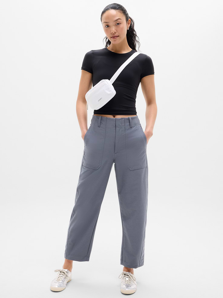 Image number 2 showing, Skyline High Rise Barrel Leg Pant