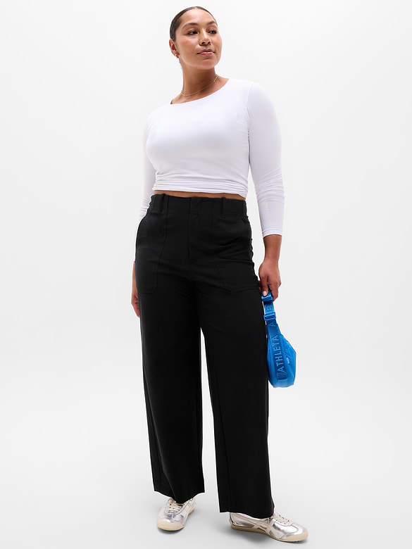 Skyline High Rise Wide Leg Pant