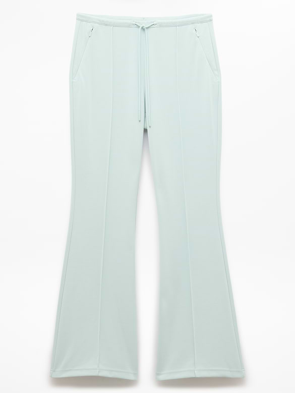 Seasoft Pintuck Mid Rise Flare Pant