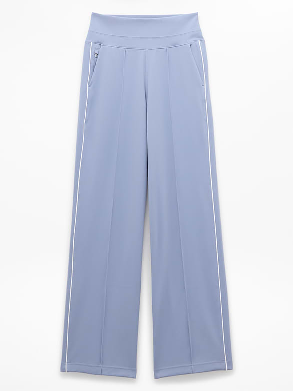 Venice High Rise Track Stripe Wide Leg Pant