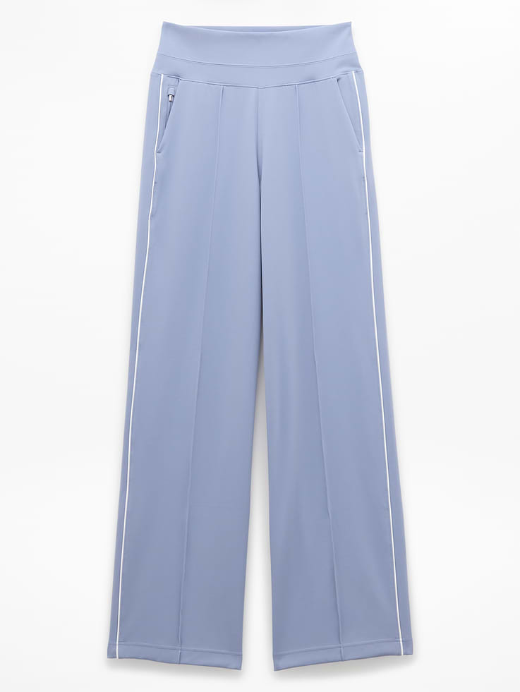 Image number 7 showing, Venice High Rise Track Stripe Wide Leg Pant