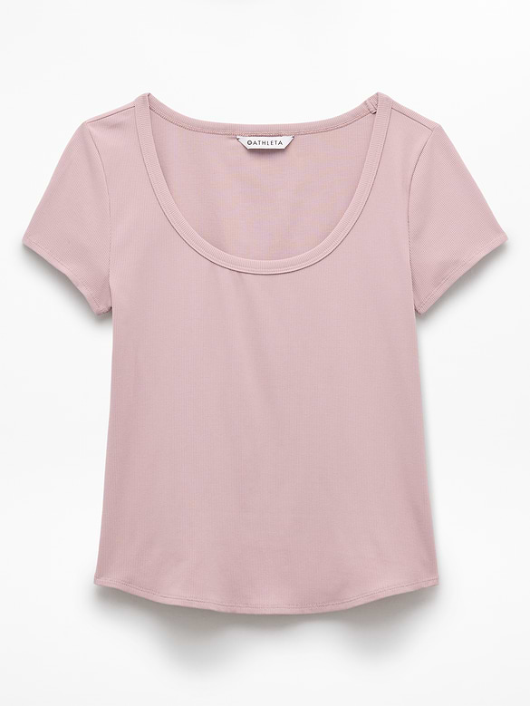 Signature Rib Scoop Tee