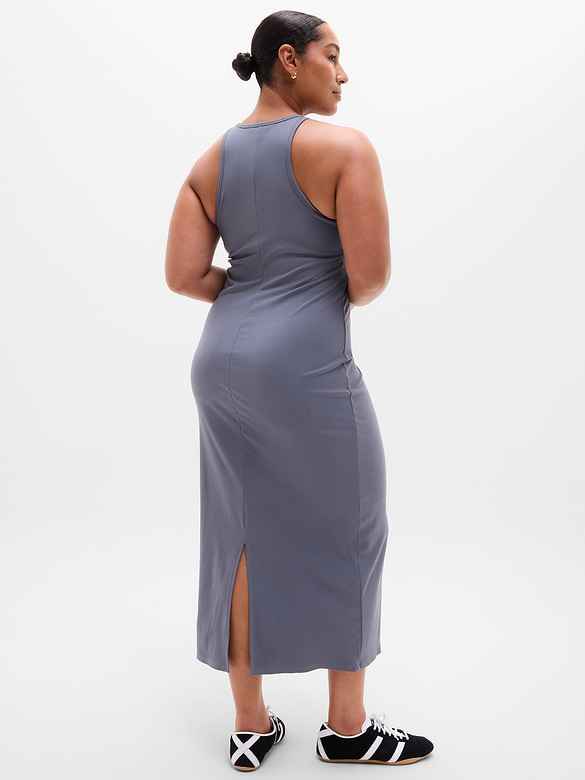 Signature Rib Maxi Dress