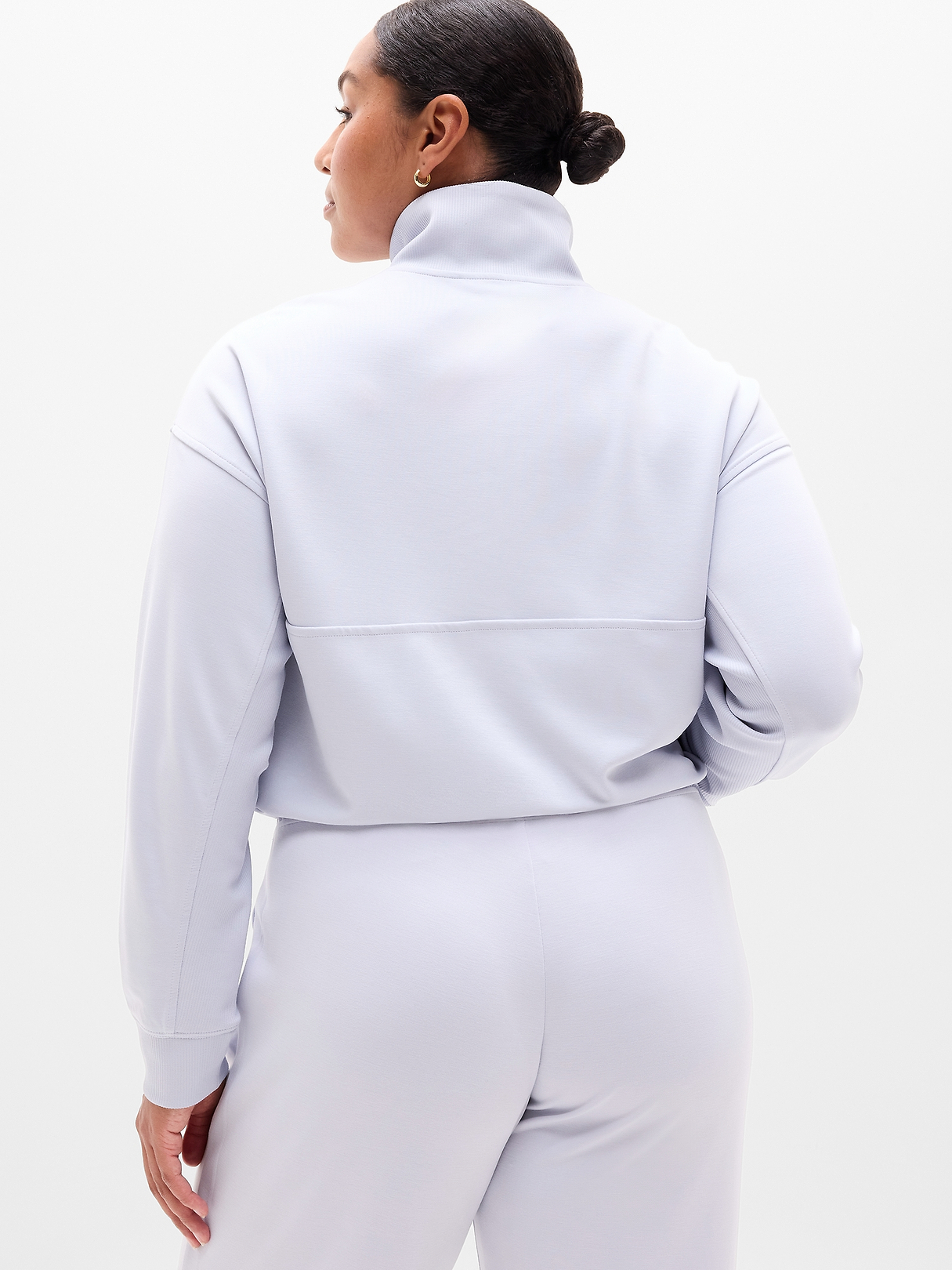 Seasoft Rib 1/4 Zip Popover | Athleta