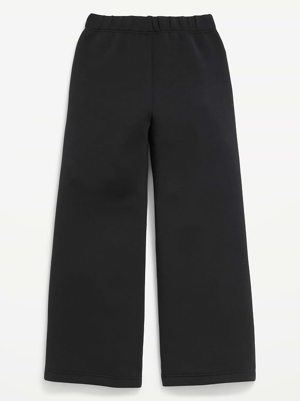 High-Waisted Bounce Fleece Wide-Leg Sweatpants for Girls