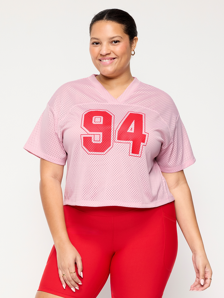 Image number 7 showing, Mesh Jersey Football Top