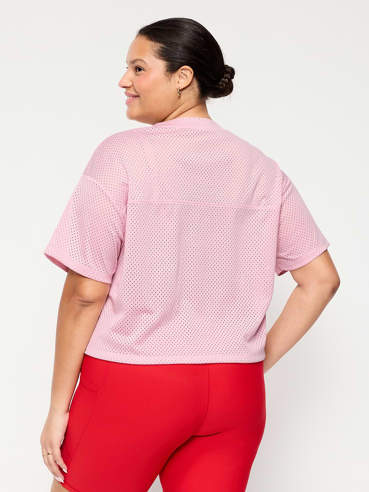 Image number 8 showing, Mesh Jersey Football Top