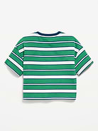 Image 3 of 3, Oversized Short-Sleeve Cropped T-Shirt for Girls