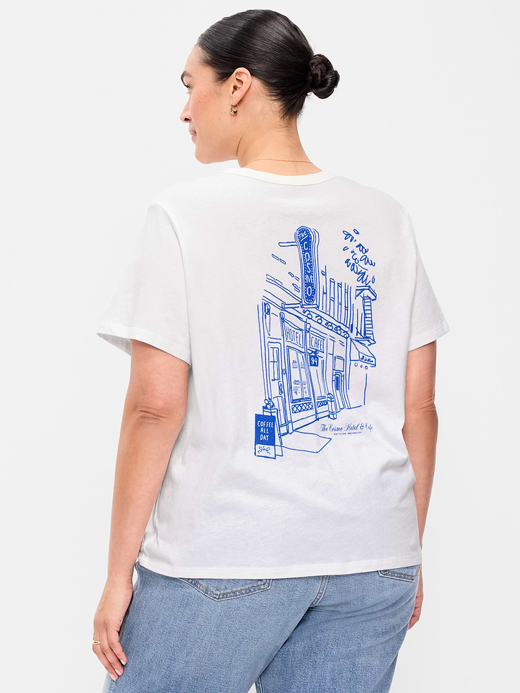 Image number 9 showing, EveryWear Crew-Neck Graphic T-Shirt