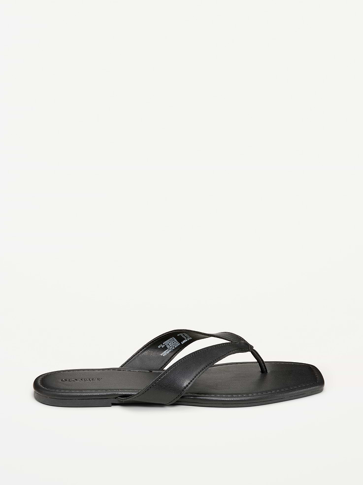Image number 4 showing, Square-Toe Flip-Flops for Women