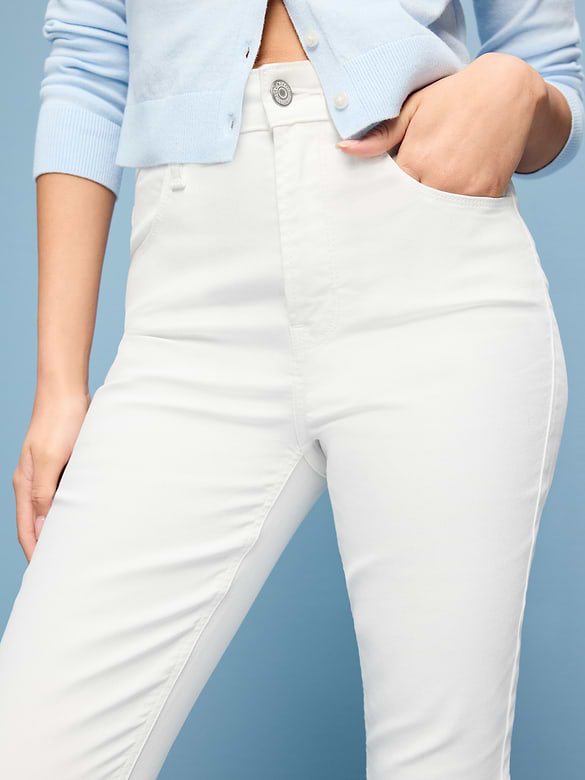 Jean Wow super ajusté à taille haute