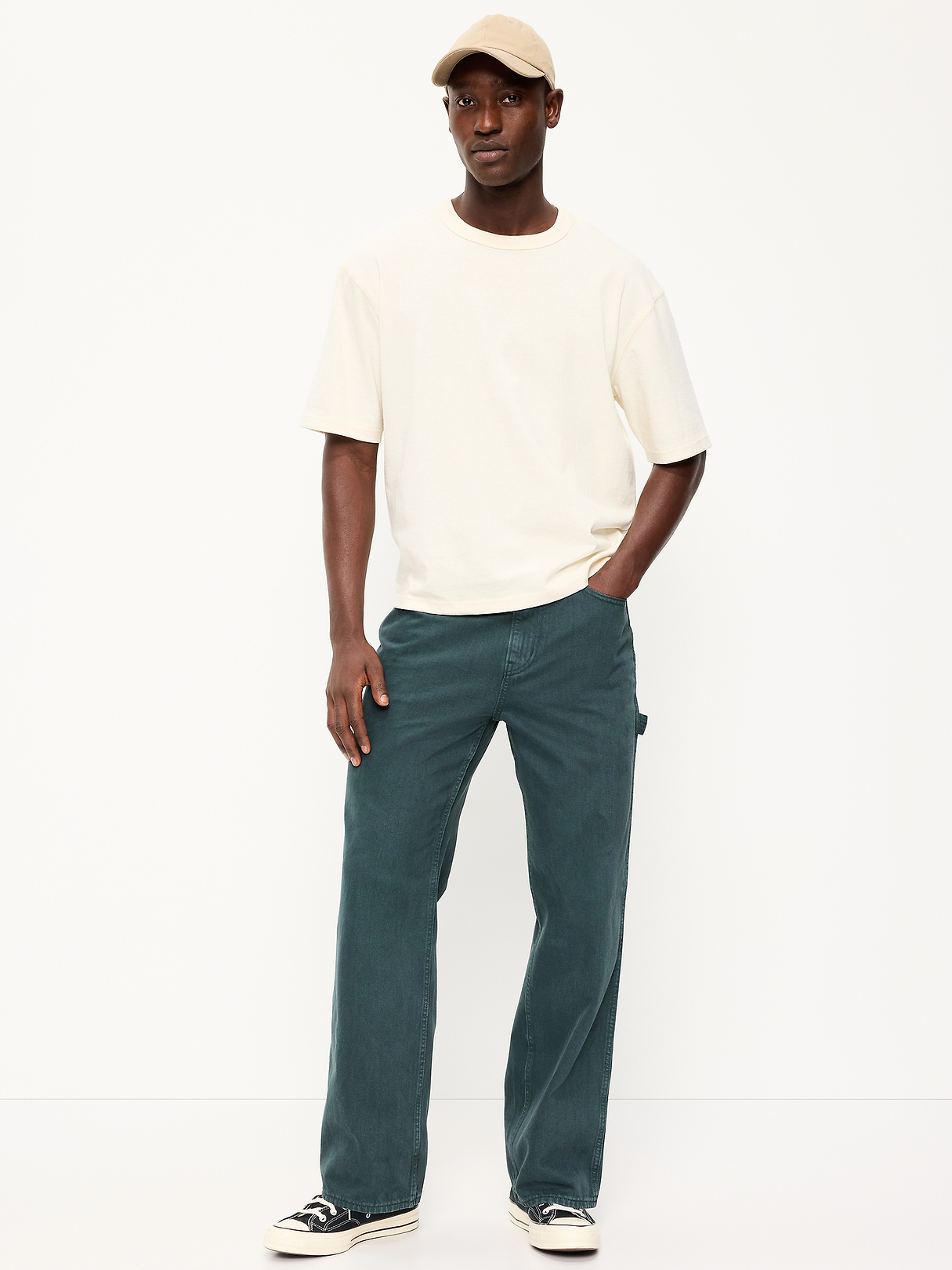 パンツ old navy baggy denim greeny 90s Baggy Carpenter Jeans | Old Navy