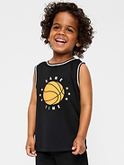 L'image numéro 1 présente Camisole de basketball en maille à imprimé pour tout-petit