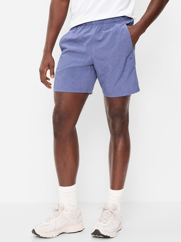 StretchTech Woven Workout Shorts -- 7-inch inseam