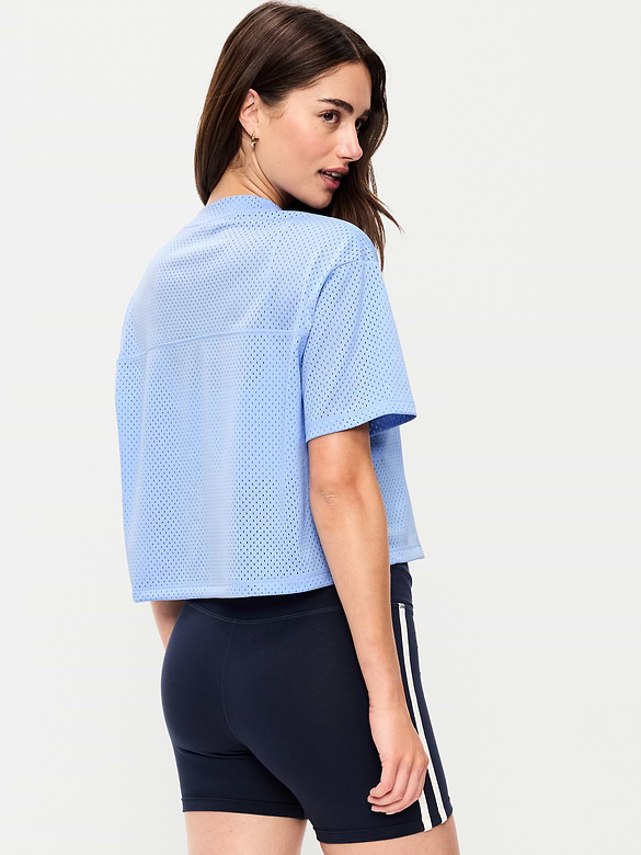 Mesh Jersey Football Top