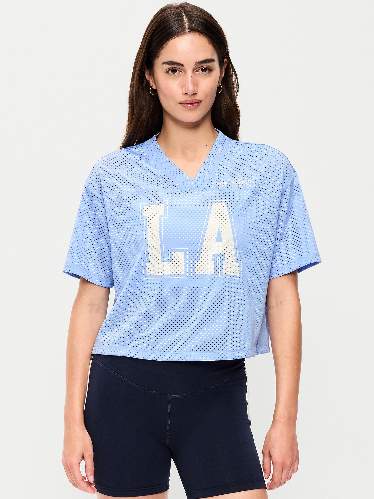 Mesh Jersey Football Top | Old Navy