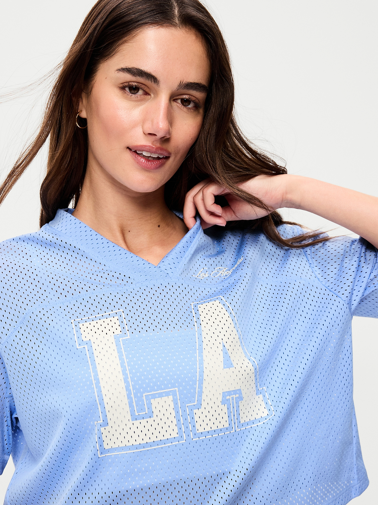 Mesh Jersey Football Top | Old Navy