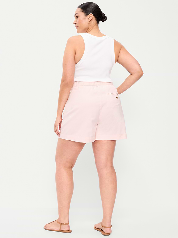 High-Waisted OGC Chino Shorts -- 4-inch inseam