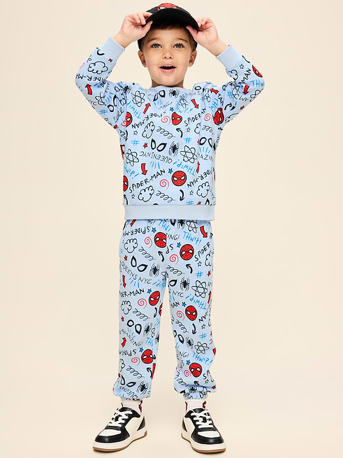 Old Old Navy x Marvel Spider-Man Sweatshirt and Joggers Set for Toddler clearance deal