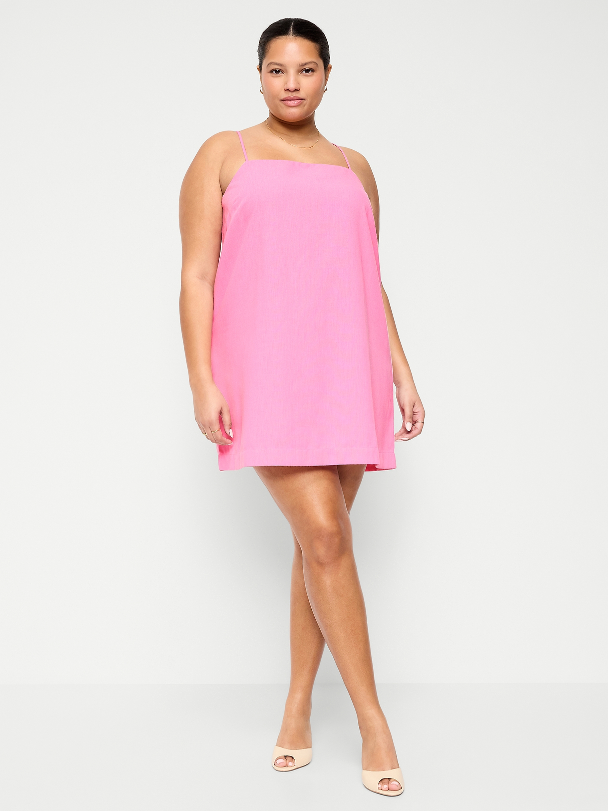 Strappy Mini Shift Dress | Old Navy