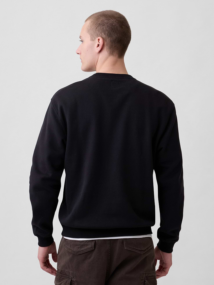 Image number 3 showing, Adult VintageSoft Crew Sweatshirt